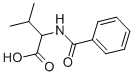 structure of CAS# 2901-80-6, Benzoyl-DL-Valine;2-(Benzoylamino)-3-Methyl-Butanoic Acid;3-Methyl-2-[(Oxo-Phenylmethyl)Amino]Butanoic Acid;2-(Benzoylamino)-3-Methyl-Butyric Acid