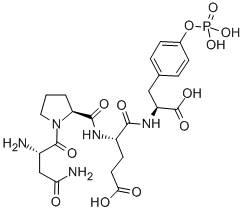 CAS#: 290810-63-8， L-Asparaginyl-L-prolyl-L-alpha-glutamyl-L-Tyrosine dihydrogen phosphate (ester)