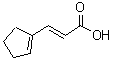 CAS#: 2931-27-3， (E)-3-(1-Cyclopentenyl)Prop-2-Enoic Acid