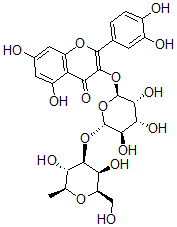 CAS#: 29322-06-3， Quercetin-3-O-Neohesperidose