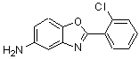 structure of CAS# 293737-79-8, 2-(2-Chlorophenyl)-1,3-Benzoxazol-5-Amine;2-(2-chlorophenyl)benzo[d]oxazol-5-amine;2-(2-Chloro-phenyl)-benzooxazol-5-ylamine;2-(2-chlorophenyl)benzoxazole-5-ylamine
