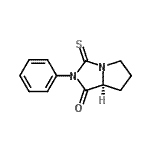 CAS#: 29635-99-2， (7aS)-2-Phenyl-3-Thioxohexahydro-1H-Pyrrolo[1,2-c]Imidazol-1-One