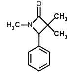 CAS#: 29668-85-7， 1,3,3-Trimethyl-4-Phenyl-2-Azetidinone