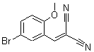 CAS#: 2972-77-2， (5-Bromo-2-Methoxybenzylidene)Malononitrile