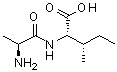 结构式 CAS# 29727-65-9, L-丙氨酰-L-异亮氨酸