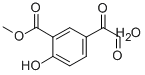 结构式 CAS# 29754-58-3, 5-(2,2-二羟基乙酰基)-2-羟基-苯甲酸甲酯
