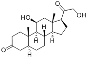 CAS#: 298-25-9， (5alpha,11beta)-11,21-Dihydroxy-Pregnane-3,20-Dione