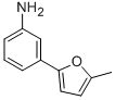 结构式 CAS# 298220-43-6, 3-(5-甲基-呋喃-2-基)-苯胺