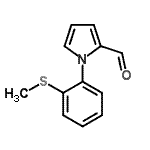 CAS#: 299166-76-0， 1-[2-(Methylsulfanyl)Phenyl]-1H-Pyrrole-2-Carbaldehyde