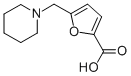 structure of CAS# 301353-36-6, 5-Piperidin-1-Ylmethyl-Furan-2-Carboxylic Acid