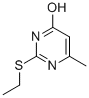 structure of CAS# 3019-18-9, 2-Ethylsulfanyl-6-Methyl-1H-Pyrimidin-4-One;2-(Ethylthio)-6-Methyl-1H-Pyrimidin-4-One;Nsc9057;Zinc01280785