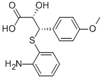 CAS#: 30193-57-8， (2S,3S)-3-(2-Amino-Phenylsulfanyl)-2-Hydroxy-3-(4-Methoxy-Phenyl)-Propionic Acid