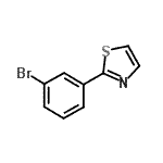 CAS#: 30216-47-8， 2-(3-Bromophenyl)Thiazole