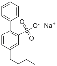 CAS#: 30233-81-9， Sodium 2-Butyl-6-Phenylbenzenesulfonate