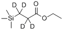 structure of CAS# 302911-89-3, Ethyl 3-(Trimethylsilyl)Propionate-2,2,3 ,3-D4;ETHYL 3-(TRIMETHYLSILYL)PROPIONATE-2,2,3 ,3-D4, 99 ATOM % D