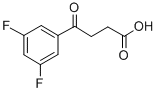 结构式 CAS# 302912-30-7, 4-(35-二氟苯基)-4-氧代丁酸