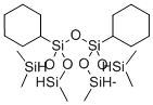 structure of CAS# 302912-36-3, 1,3-Dicyclohexyl-1,1,3,3-tetrakis(dimethylsilyloxy)disiloxane;1 3-DICYCLOHEXYL-1 1 3 3-TETRAKIS-
