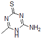 structure of CAS# 30369-70-1, 4-Amino-6-Methyl-5H-1,3,5-Triazine-2-Thione;4-Amino-6-Methyl-5H-S-Triazine-2-Thione;4-Amino-6-Methyl-S-Triazine-2-Thiol;Zinc02034672