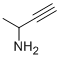 structure of CAS# 30389-17-4, 1-Methyl-Prop-2-Ynylamine;1-METHYL-PROP-2-YNYLAMINE