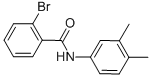 structure of CAS# 303991-53-9, 2-Bromo-N-(3,4-Dimethylphenyl)Benzamide;2-Bromo-N-(3,4-Dimethylphenyl)Benzamide;N-(3,4-Dimethylphenyl) 2-Bromobenzamide