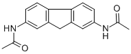 structure of CAS# 304-28-9, 2,7-Di(Acetamido)Fluorene;N-(7-Acetamido-9H-Fluoren-2-Yl)Ethanamide;Oprea1_230049;2,7-Bis(Acetylamino)Fluorene