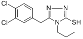 CAS#: 306936-92-5， 5-(3,4-Dichlorobenzyl)-4-Propyl-1,2,4-Triazole-3-Thiol