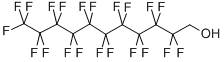 structure of CAS# 307-46-0, 1H,1H-Perfluoroundecan-1-Ol;2,2,3,3,4,4,5,5,6,6,7,7,8,8,9,9,10,10,-1 1,11,11-HENEICOSAFLUOR-1-UNDECANOL95%;2,2,3,3,4,4,5,5,6,6,7,7,8,8,9,9,10,10,11,11,11-HENEICOSAFLUORO-1-UNDECANOL;2,2,3,3,4,4,5,5,6,6,7,7,8,8,9,9,10,10,11,11,11-HENICOSAFLUORO-1-UNDECANOL
