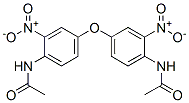 CAS 登录号：3070-87-9， N-[4-(4-乙酰氨基-3-硝基苯氧基)-2-硝基苯基]乙酰胺