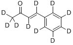 structure of CAS# 307496-22-6, trans-4-Phenyl-3-Buten-2-One-D10
