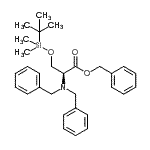 CAS#: 307496-36-2， Benzyl N,N-Dibenzyl-O-[Dimethyl(2-Methyl-2-Propanyl)Silyl]-L-Serinate