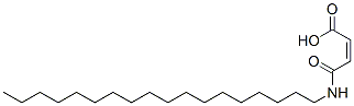 CAS 登录号：3077-27-8， (E)-4-(十八烷基氨基)-4-氧代丁-2-烯酸