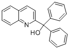 structure of CAS# 30836-61-4, Quinoline-2-Yl Diphenyl Methanol