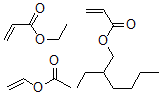 CAS#: 30900-72-2， 2-Propenoic acid ethyl ester, polymer with ethenyl acetate and 2-ethylhexyl 2-propenoate