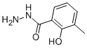 structure of CAS# 30991-42-5, 2-Hydroxy-3-Methylbenzhydrazide;2-Hydroxy-3-Methylbenzohydrazide(SALTDATA: FREE);2-Hydroxy-3-Methylbenzohydrazide;2-HYDROXY-3-METHYLBENZHYDRAZIDE