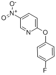 structure of CAS# 31011-26-4, 2-(4-Fluoro-Phenoxy)-5-Nitro-Pyridine;2-(4-Fluoro-Phenoxy)-5-Nitro-Pyridine;2-(4-Fluorophenoxy)-5-Nitropyrimidine