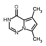 CAS#: 310430-97-8， 5,7-Dimethylpyrrolo[2,1-f][1,2,4]Triazin-4(1H)-One