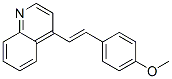 CAS#: 31059-69-5， (E)-4-(4-Methoxystyryl)Quinoline