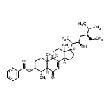 CAS#: 31077-78-8， (4alpha,5alpha,10xi,13xi,22R)-22-Hydroxy-4-Methyl-6-Oxostigmast-7-En-3-Yl Benzoate