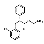 CAS#: 31109-83-8， Ethyl 3-(2-Chlorophenyl)-2-Phenylpropanoate