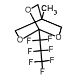 CAS#: 31185-67-8， 1-(Heptafluoropropyl)-4-Methyl-2,6,7-Trioxabicyclo[2.2.2]Octane