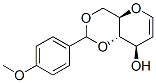 structure of CAS# 312623-79-3, 4,6-O-(4-Methoxybenzylidene)-D-Glucal
