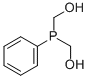 structure of CAS# 3127-08-0, Bis(Hydroxymethyl)Phenylphosphine;(Hydroxymethyl-Phenyl-Phosphanyl)Methanol;(Methylol-Phenyl-Phosphanyl)Methanol;(Phenylphosphinidene)Bismethanol