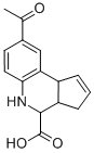 structure of CAS# 312714-12-8, (3aS,4R,9bR)-8-Acetyl-3a,4,5,9b-Tetrahydro-3H-Cyclopenta[c]Quinoline-4-Carboxylic Acid;(3As,4R,9Br)-8-Ethanoyl-3A,4,5,9B-Tetrahydro-3H-Cyclopenta[C]Quinoline-4-Carboxylate;Zinc00293662