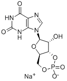 结构式 CAS# 31319-70-7, 黄苷 3',5'-环单磷酸酯