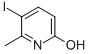 structure of CAS# 313678-93-2, 2-Hydroxy-3-Iodo-5-Methylpyridine;2-HYDROXY-3-IODO-5-METHYLPYRIDINE;2-Iodo-5-Methylpyridin-2-Ol