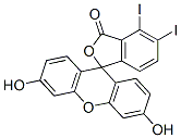 structure of CAS# 31395-16-1, Diiodofluorescein;Diiodofluoroescein;Diidofluorescein;Diodofluorescein
