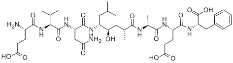 CAS#: 314266-76-7， Glu-Val-Asn-Leu-Ala-Ala-Glu-Phe
