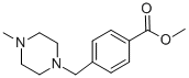 structure of CAS# 314268-40-1, Methyl 4-[(4-Methylpiperazin-1-Yl)Methyl]Benzoate;BENZOIC ACID, 4-[(4-METHYL-1-PIPERAZINYL)METHYL]-METHYL ESTER;Methyl 4-[(4-Methylpiperazin-1-Yl)Methyl]Benzoate 97%;METHYL 4-[(4-METHYLPIPERAZIN-1-YL)METHYL]BENZOATE