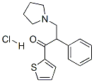 CAS 登录号：31468-86-7， 2-苯基-3-吡咯烷-1-基-1-噻吩-2-基丙-1-酮盐酸盐