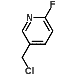 structure of CAS# 315180-15-5, 5-(Chloromethyl)-2-Fluoropyridine;5-Chloromethyl-2-fluoropyridine;5-Chloromethyl-2-fluoro-pyridine;MFCD10697563
